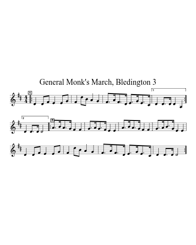 General Monk's March, Bledington 3