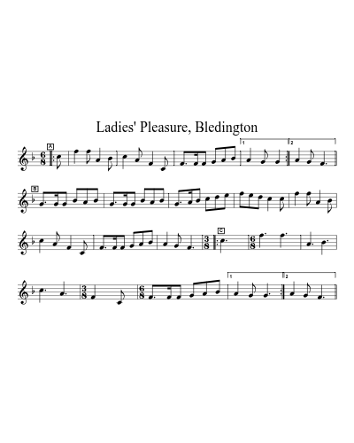 Ladies' Pleasure, Bledington