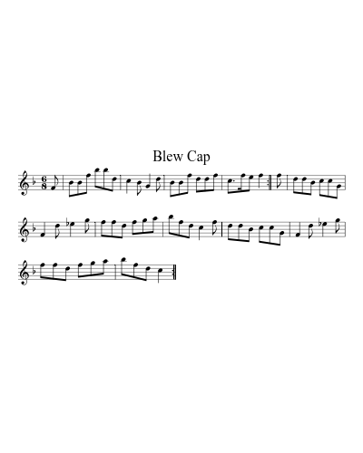 Blew Cap (Version 2)