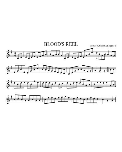 BLOOD'S REEL (Version 2) preview