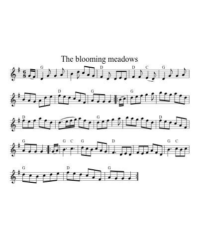 The blooming meadows (Version 10)