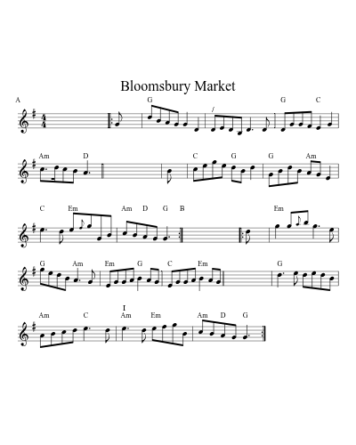 Bloomsbury Market (Version 2)