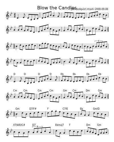 Blow the Candles (Version 2)