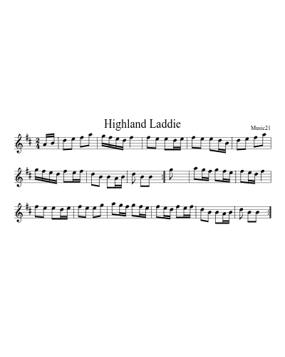 Highland Laddie preview