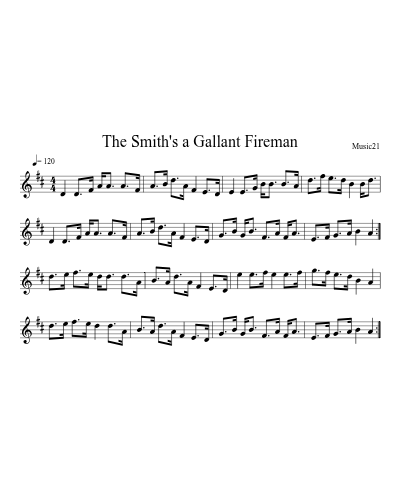 The Smith's a Gallant Fireman