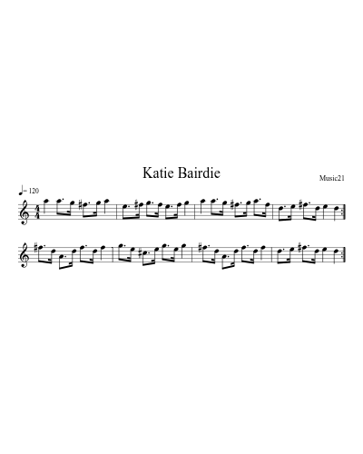 Katie Bairdie preview