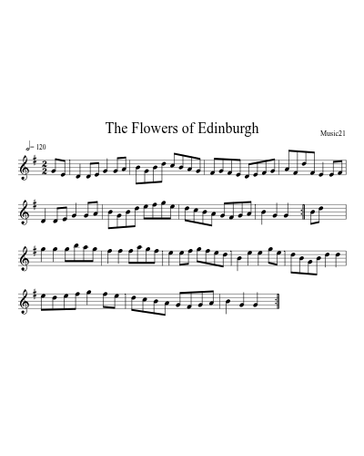 The Flowers of Edinburgh