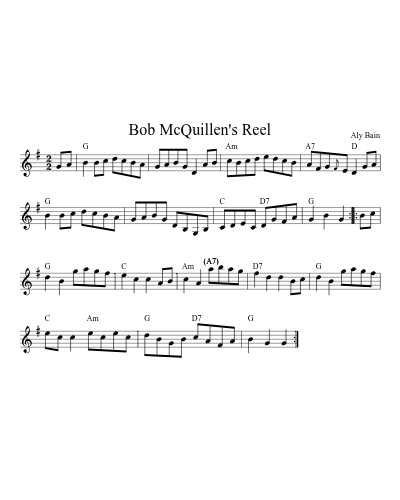 Bob McQuillen's Reel
