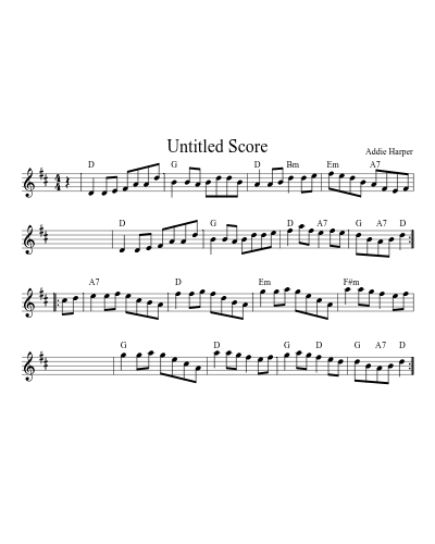 Bobby Grahams Coach (Version 3) sheet music preview