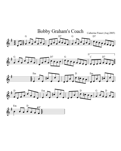 Bobby Graham's Coach