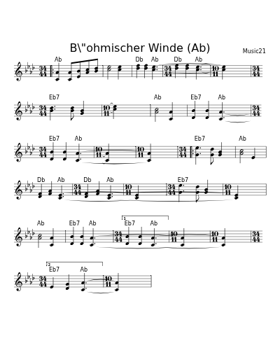 B\"ohmischer Winde (Ab)