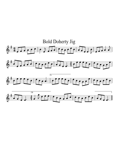 Bold Doherty Jig (Version 2)