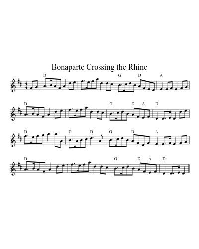 Bonaparte Crossing The Rhine (Version 12)