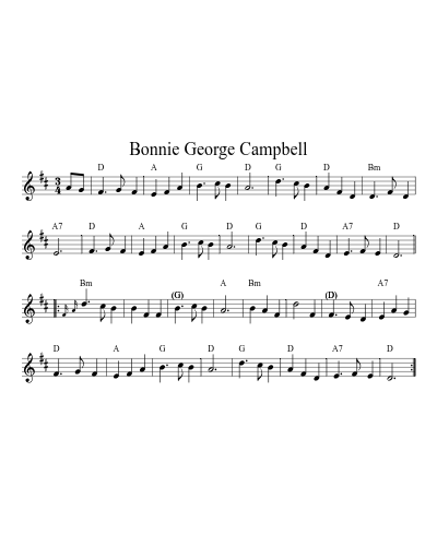 Bonnie George Campbell (Version 2)