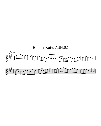 Bonnie Kate. ASH.02 (Version 2)