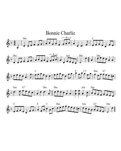 Bonnie Charlie (Version 5)