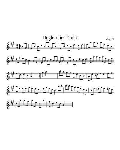 Hughie Jim Paul's preview