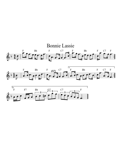 Bonnie Lassie (Version 3)