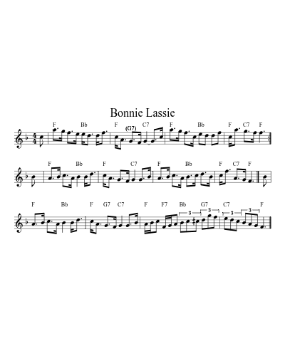 Bonnie Lassie (Version 4)