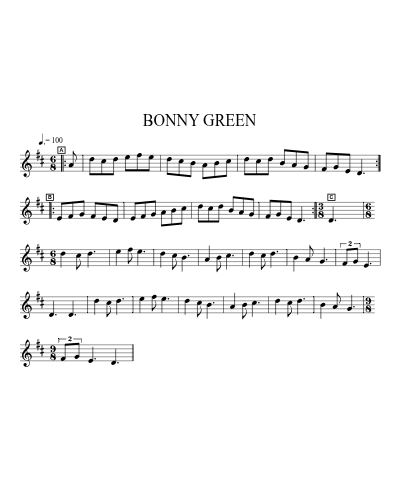BONNY GREEN (Version 2)