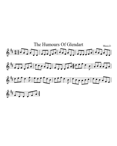 The Humours Of Glendart