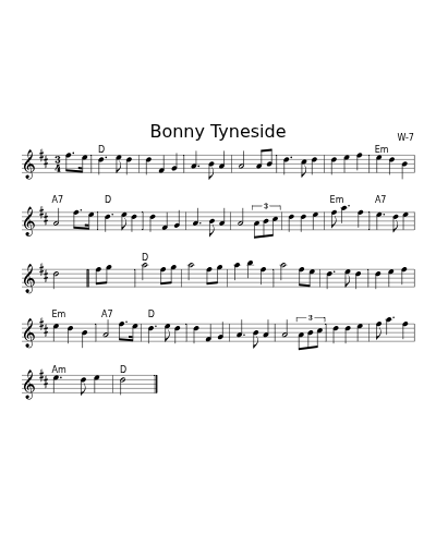 Bonny Tyneside (Version 2)