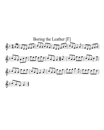 Boring the Leather [F] (Version 2)