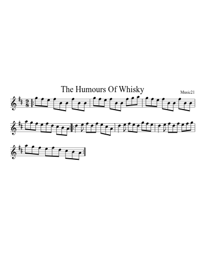 The Humours Of Whisky