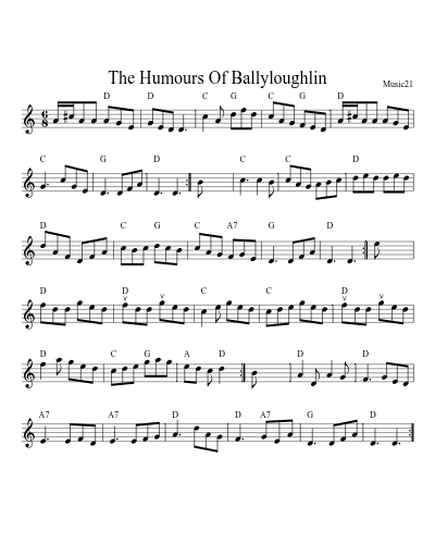 The Humours Of Ballyloughlin (Version 2)
