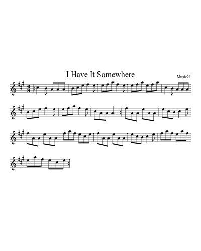 I Have It Somewhere preview