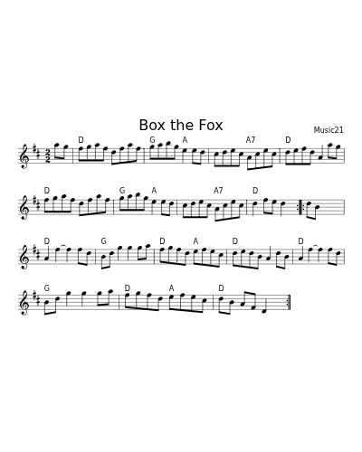 Box the Fox (Version 2)