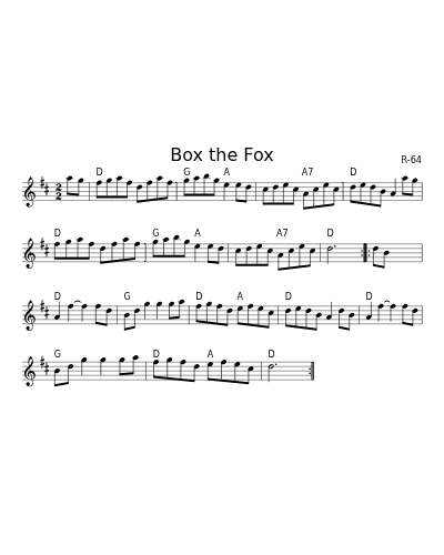 Box the Fox (Version 3)