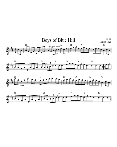 Boys of Blue Hill