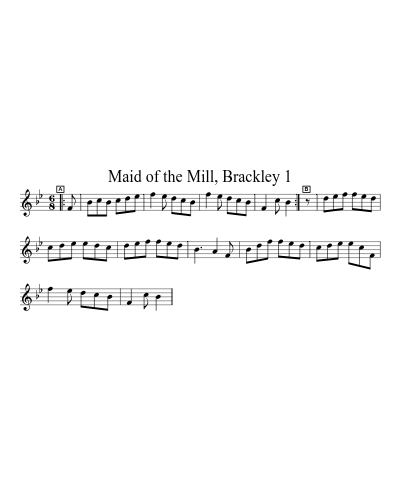 Maid of the Mill, Brackley 1
