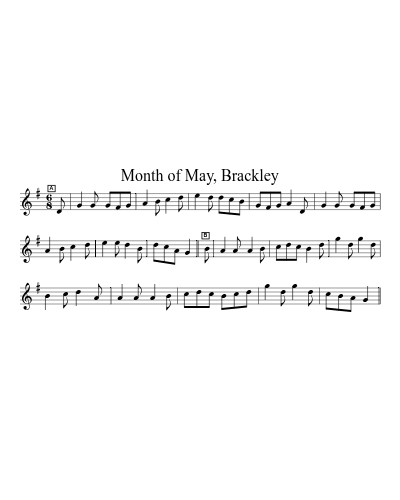 Month of May, Brackley
