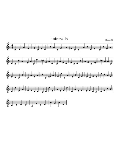 intervals preview