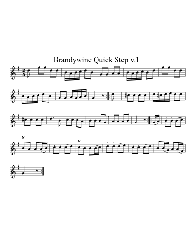 Brandywine Quick Step  v.1 preview