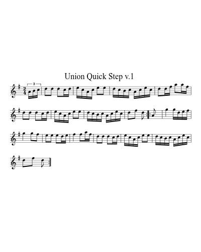 Union Quick Step  v.1