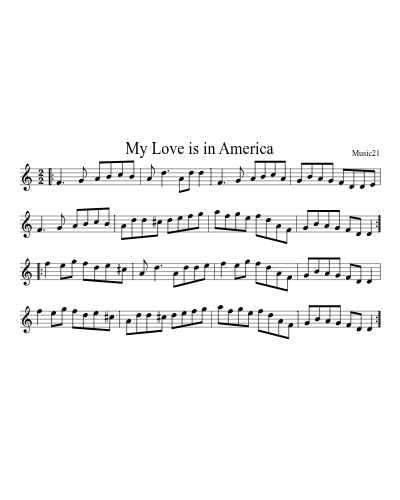My Love is in America preview