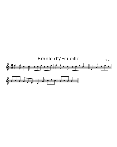 Branle d'\'Ecueille