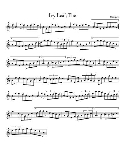 Ivy Leaf, The preview