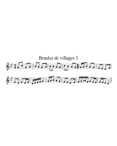 Branles de villages 3