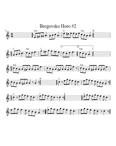Bregovsko Horo #2 (Version 2)