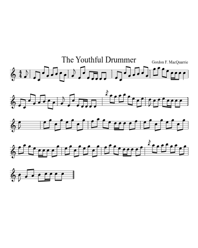 The Youthful Drummer