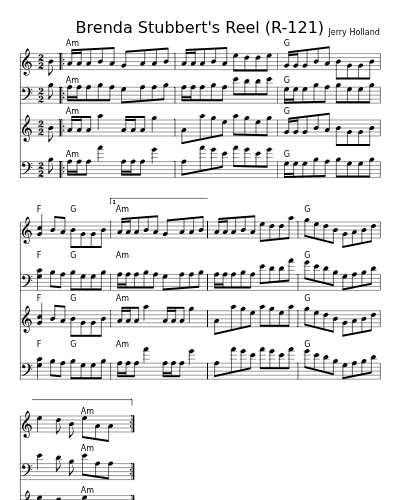 Brenda Stubbert's Reel (R-121)