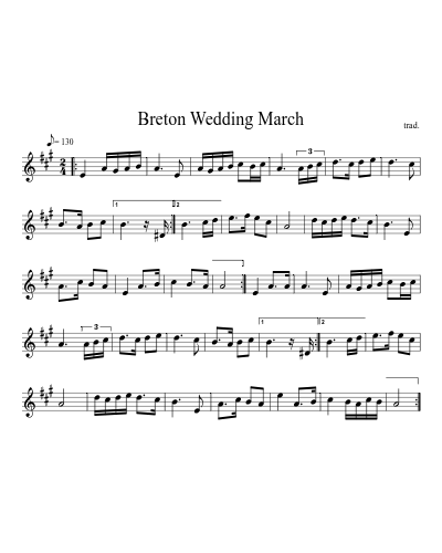Breton Wedding March