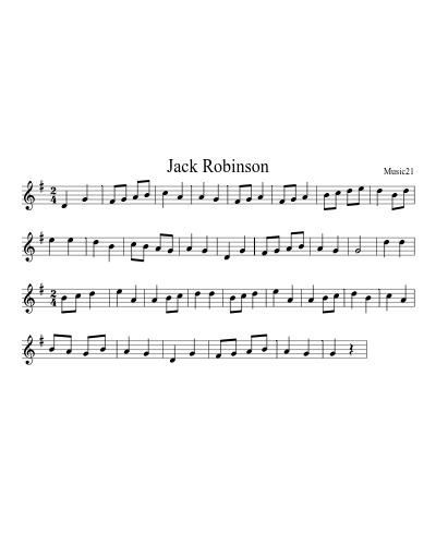 Jack Robinson preview