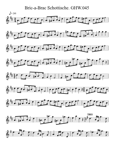 Bric-a-Brac Schottische. GHW.045 (Version 2) preview