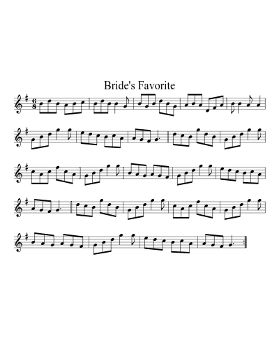 Bride's Favorite (Version 3) preview