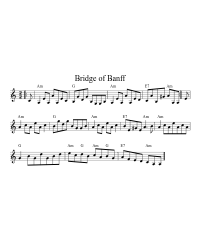 Bridge of Banff (Version 2)